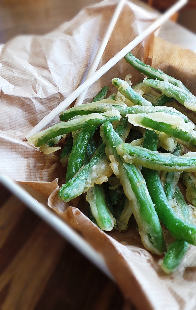 Tempura Green Beans W Dipping Sauce