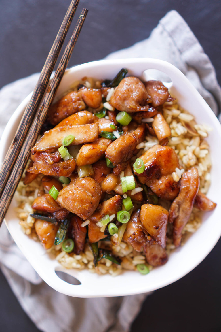 Chicken & Scallion Stir-fry