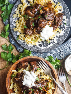 Pot Roast Stroganoff