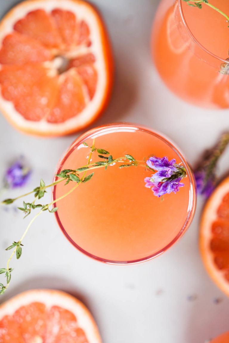 Lavender Guava Wine Cooler